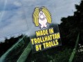 Made in Trollhattan by Trolls Saab sticker S1