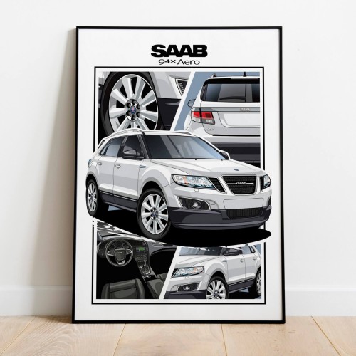 SAAB poster wall art