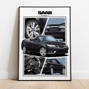 Saab 93 AERO     /cabrio/black