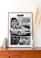 SAAB poster wall art