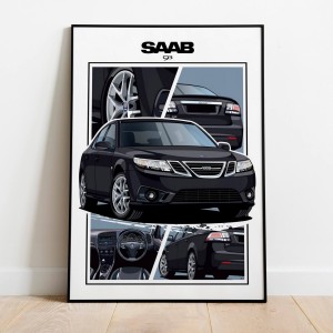 Saab 93     /sedan/black
