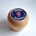 SAAB SCANIA wooden gear knob oak shifter knob SAAB