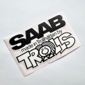 Saab sticker Made in Trollhattan by Trolls decal S3