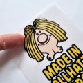 Made in Trollhattan by Trolls Saab sticker S1